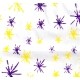 Starburst - Purple & Yellow`