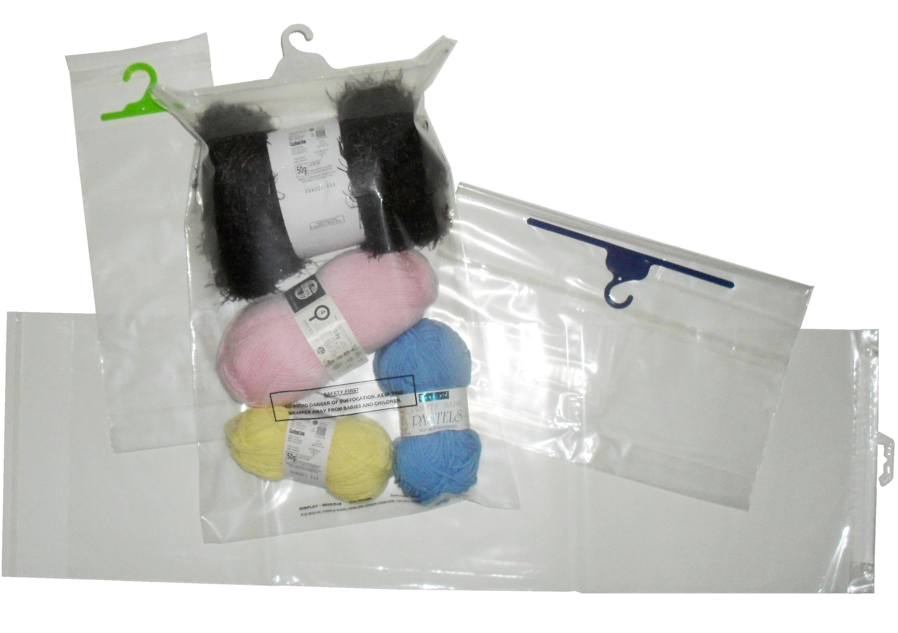 11x16+3 - P/P S&RS Bags With Hook
