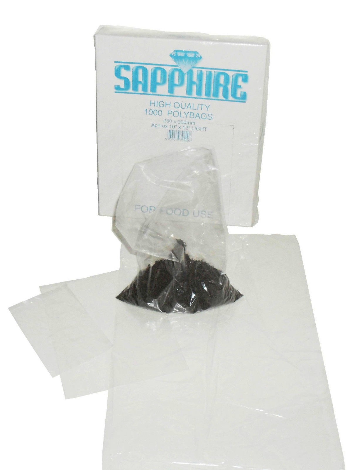 12x18 - 150g Clear Poly Bags
