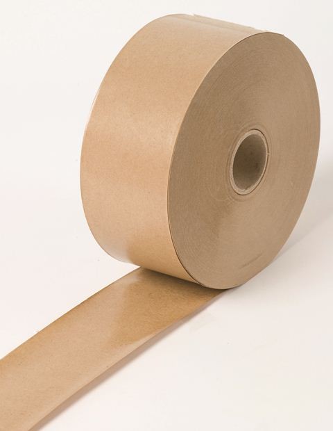 24mmx200m - 60gsm GSI Brown Gummed Paper Tape