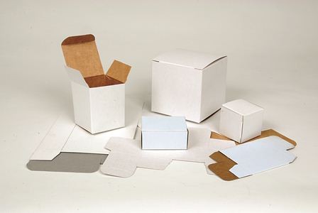 White solid board cartons
