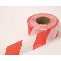 70mmx500m - Non-Stick Red & White Barrier Tape
