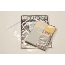 12x16+2 - 200g Clear Poly Mailers