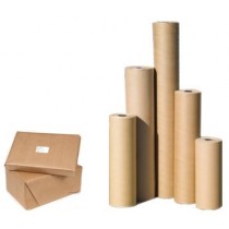 Pure ribbed kraft paper roll