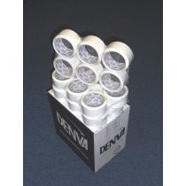 48mmx66m - White L/N Tape - "DENVA"  Parcel Packing Tape 