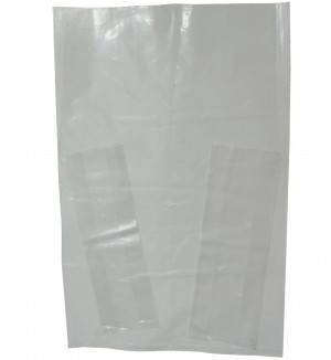 10x15 - 100g Clear Poly Bags - Perf