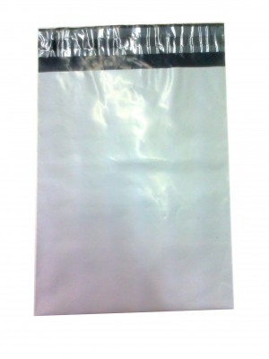 White CoEx  100% Opaque Sapphire Poly Tough Mailers