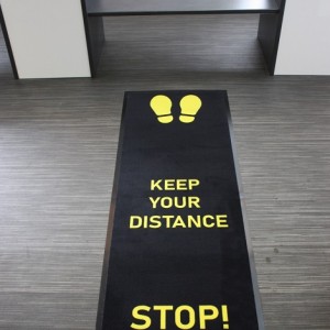 keep your distance mat