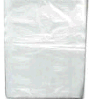 8x10 - 10mic White H.D Bags